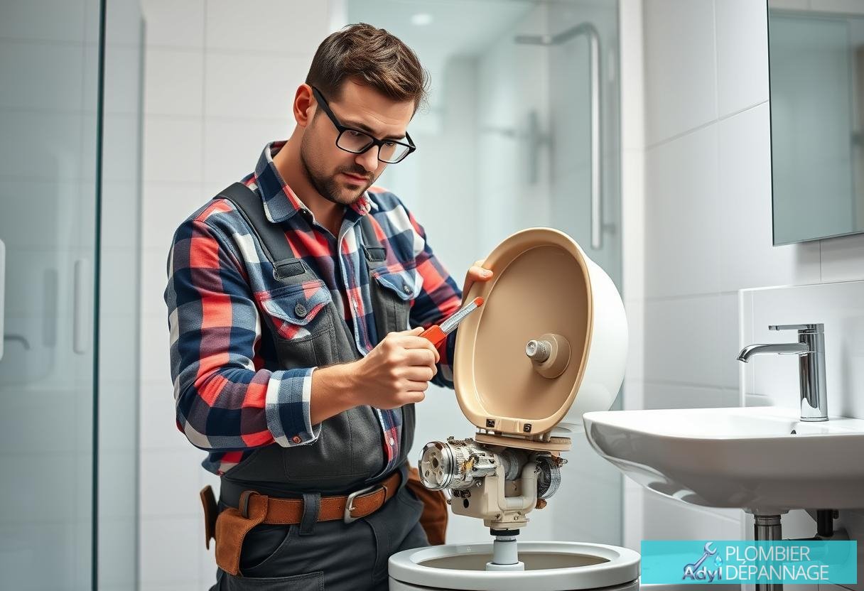 Changer chasse deau installation guide