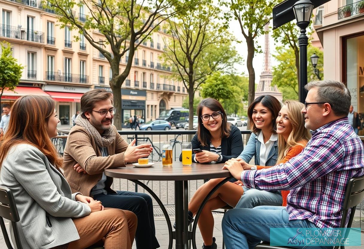 Illustration for section: Rien ne vaut l'avis de personnes de confiance. Demander des recommandations à vos amis, voisins ou - choix plombier efficace