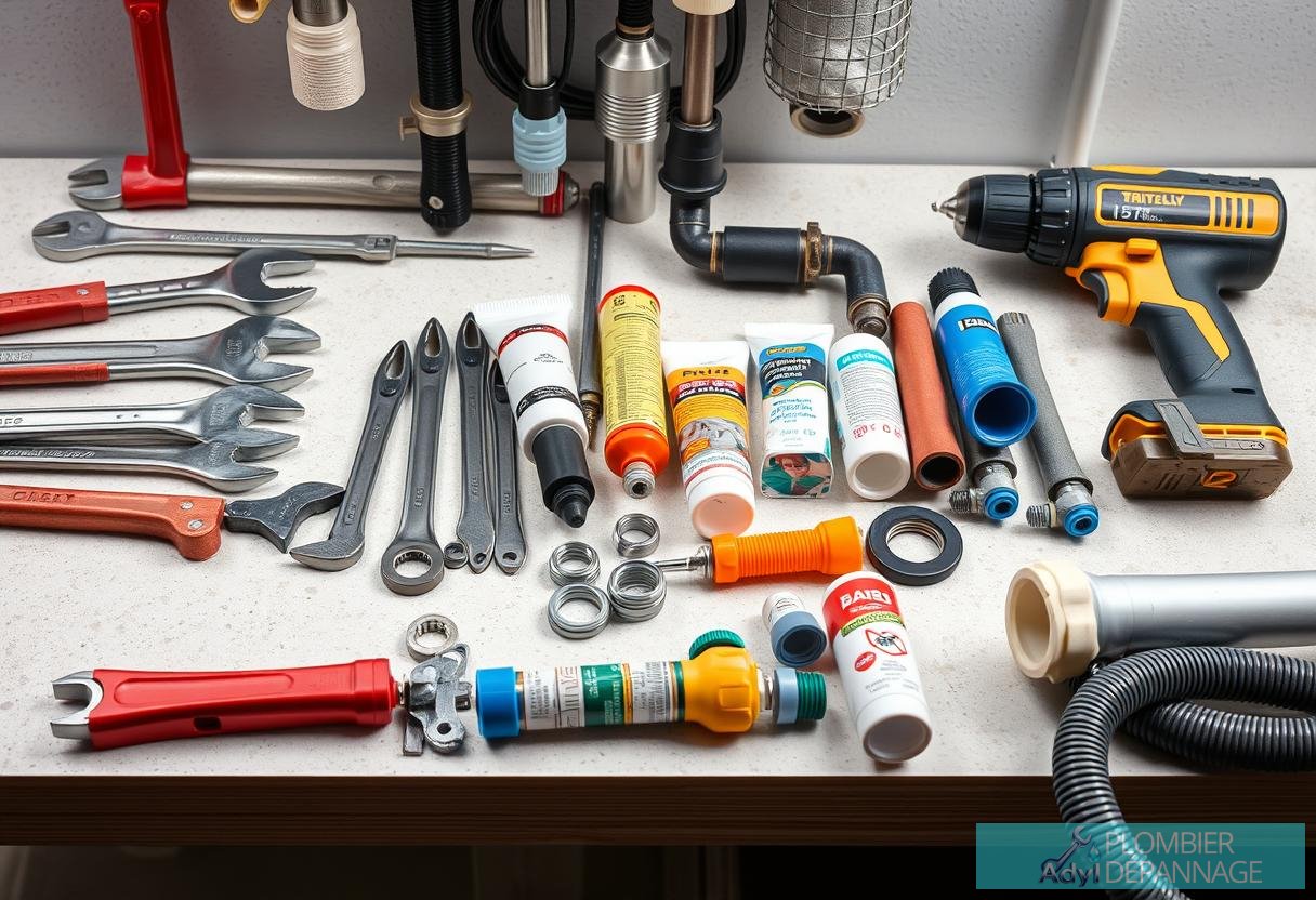 Illustration for section: Outils et matériaux requis pour l'installation Pour réussir votre installation de sanitaires, un e - installation sanitaires paris